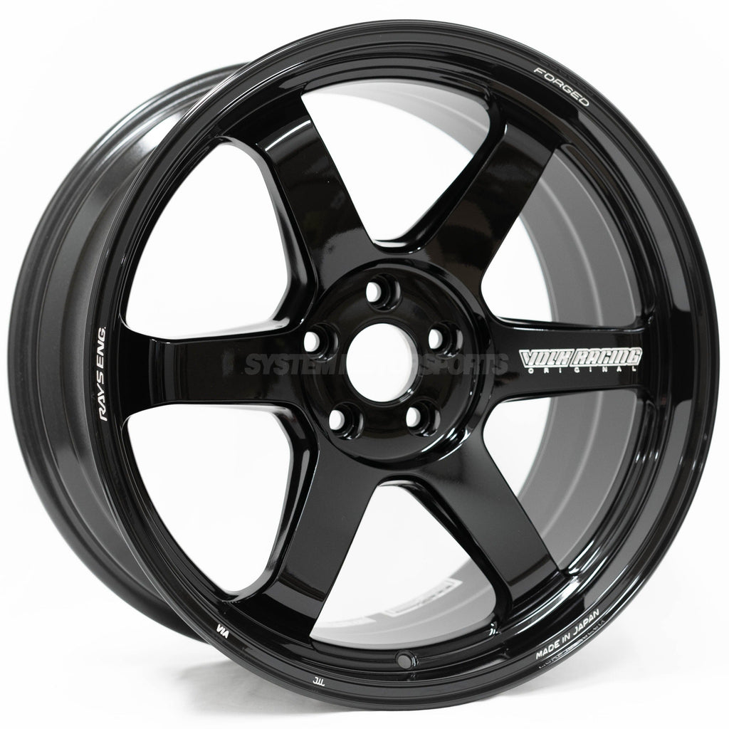 RAYS Volk Racing TE37 Ultra M-Spec Gloss Black wheel
