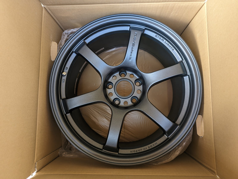 Rays Gram Lights 57 DR Gun Blue II | 5x100 | 17x9 +38 | New