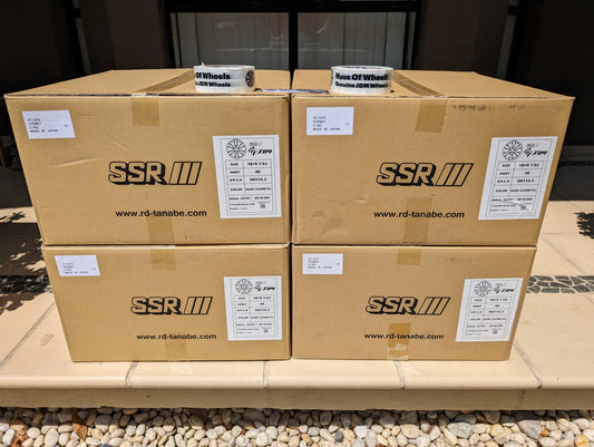 SSR GTX04 Dark Gunmetal | 5x114.3 | 18x9.5 +40 | New