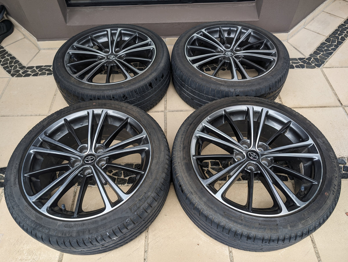 Toyota 86 GTS Wheels with Michelin Tyres and Toyota Center Caps - PCD ...