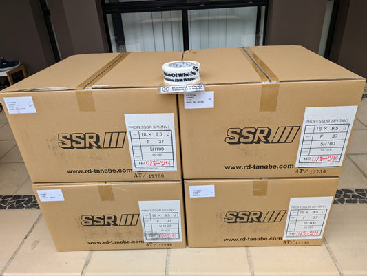 SSR SP1 Silver | 5x100 | 18x9.5 +37 | New | 3 Piece