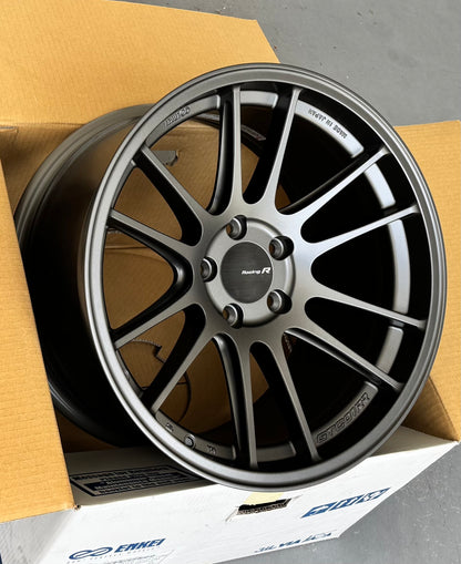 Enkei GTC01RR Matte Dark Gunmetal wheel
