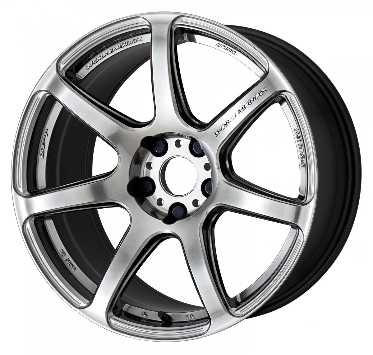 WORK Emotion T7R Glim Silver 18x9.5 +38 5x100