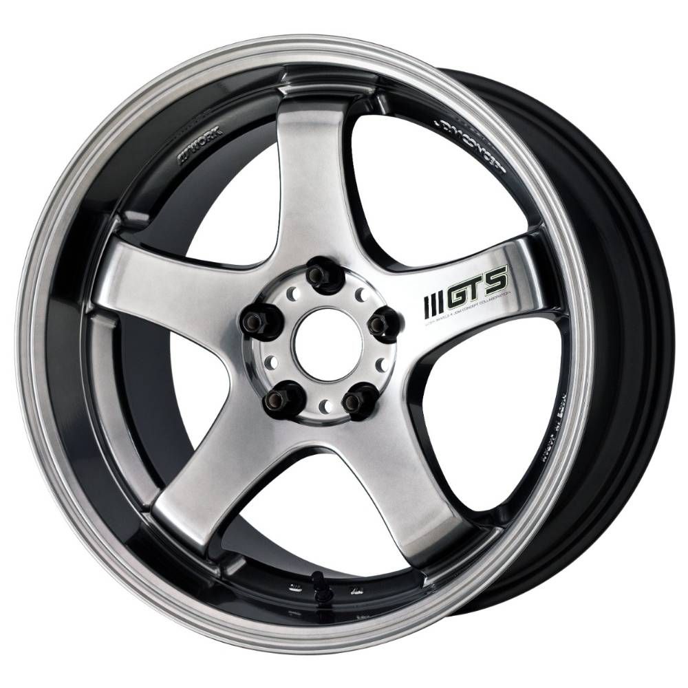 WORK X JDM Concept GT5 1P Glim Silver wheel