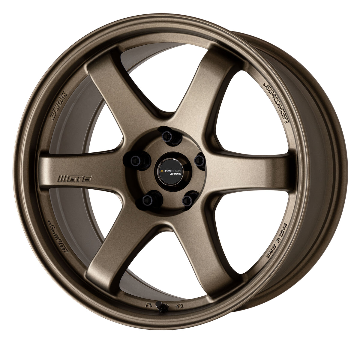 WORK X JDM Concept GT6 1P AHG Bronze wheel