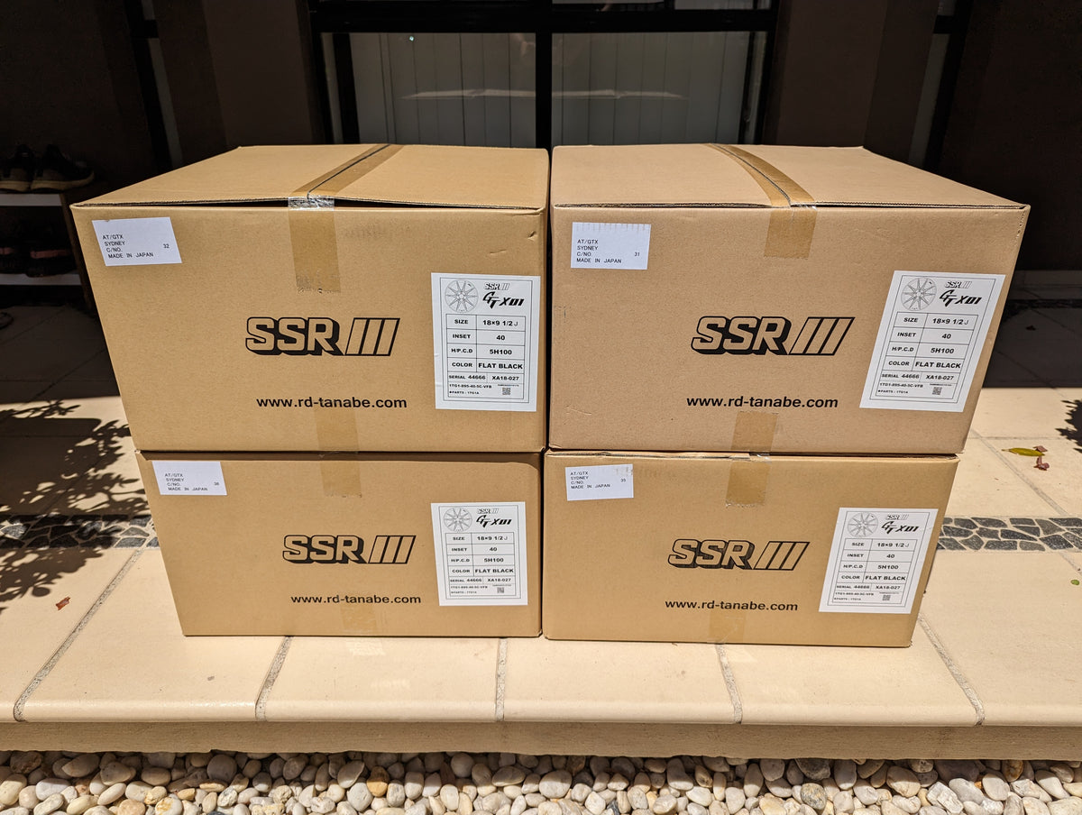 SSR GTX01 Flat Black | 5x100 | 18x9.5 +40 – product photo 10