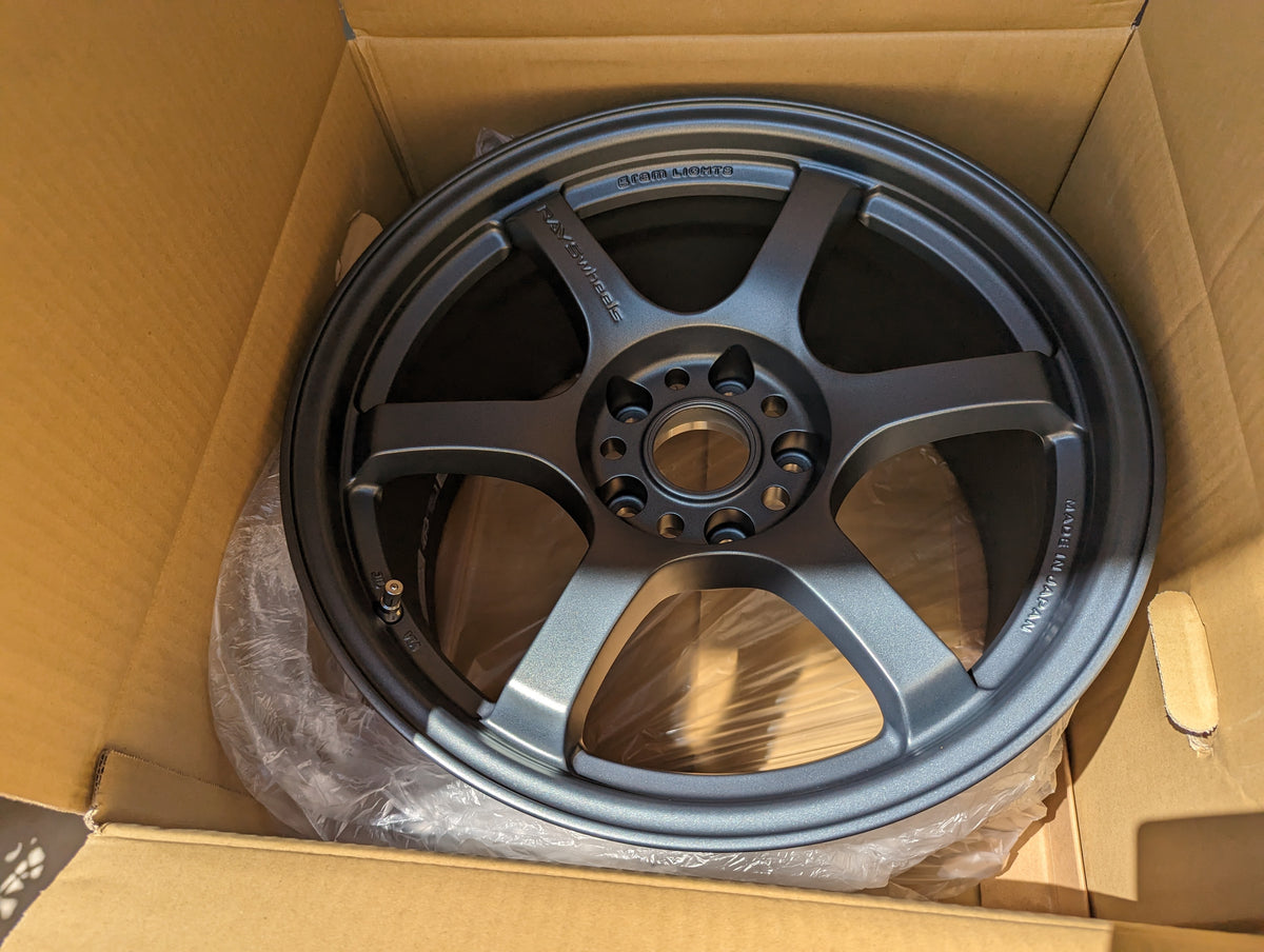 RAYS Gram Lights 57DR (Gun Blue II) - 5x114.3 - 17x9 +22