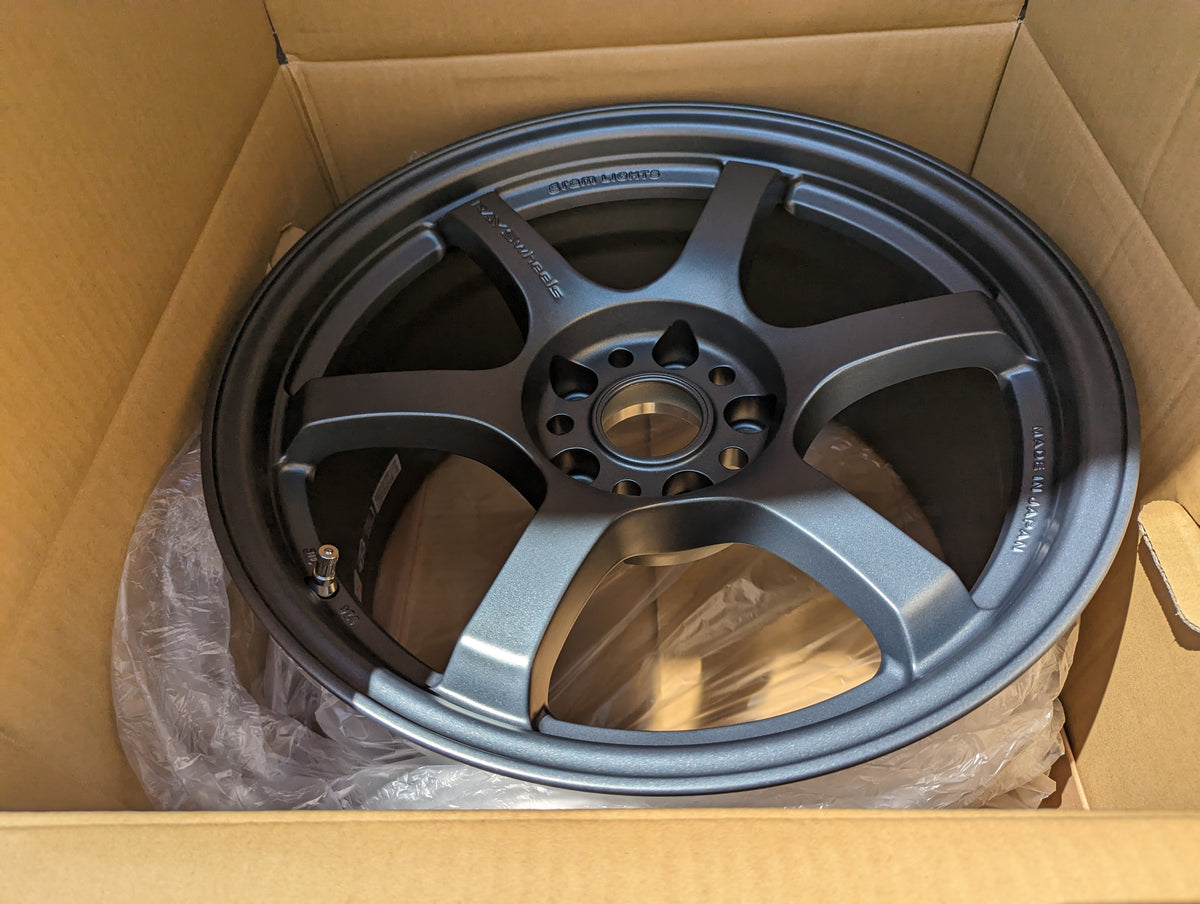 RAYS Gram Lights 57DR (Gun Blue II) - 5x114.3 - 17x9 +22