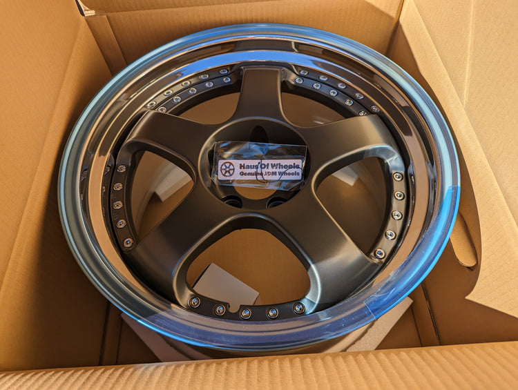 SSR Professor SP1 Flat Gunmetal 18x9.5 +25 5x114.3 wheel for Nissan Silvia S15 fitment guide
