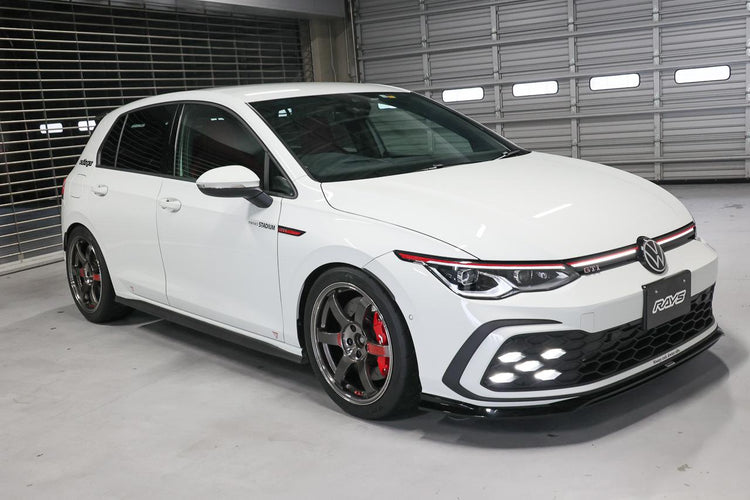 Modified Volkswagen Golf GTI on RAYS Volk Racing TE37 SAGA SL wheels