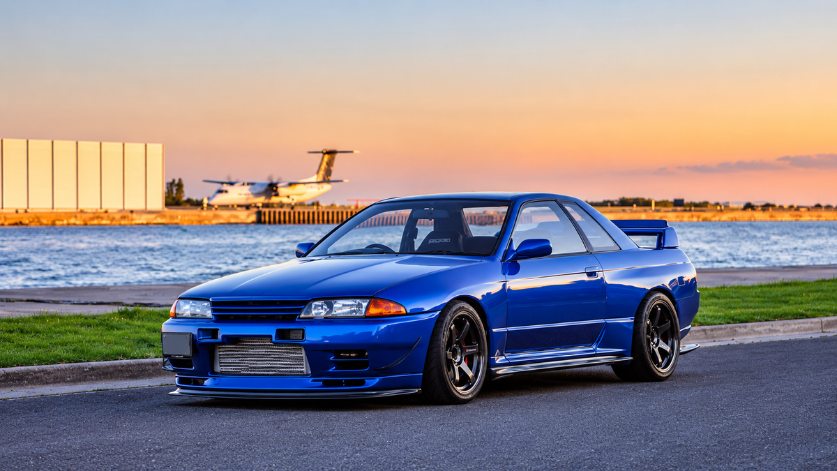 Nissan Skyline R32 GT-R genuine JDM wheels