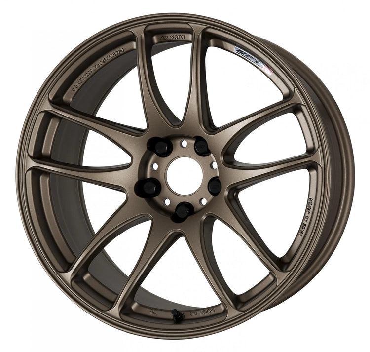 WORK Emotion CR Kiwami wheel representing the WORK Emotion range