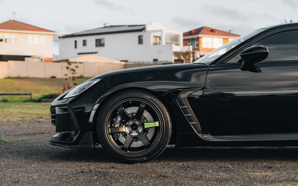Modified Subaru BRZ on genuine JDM wheels - HausofWheels fitment guides
