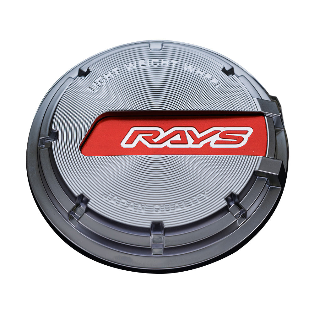 RAYS gramLIGHTS GL centre cap Silver Red No.63 61025000004RD — product image