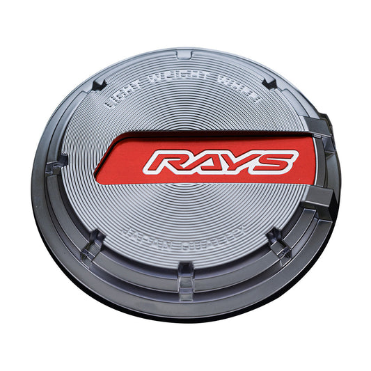 RAYS gramLIGHTS GL centre cap Silver Red No.63 61025000004RD — product image