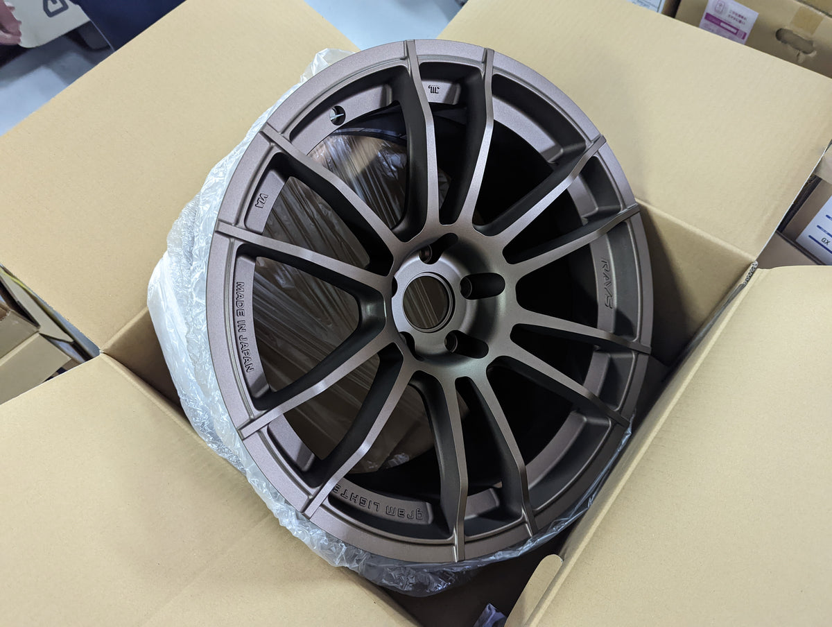 *Brand New* RAYS Gram Lights 57 XR (Bronze) - 5x114.3 - 18x9.5 +12