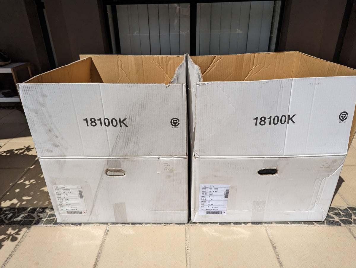 Work Emotion GT5 Bronze | 5x114.3 | 18x9 +38 | Pair - Test Fitted Only