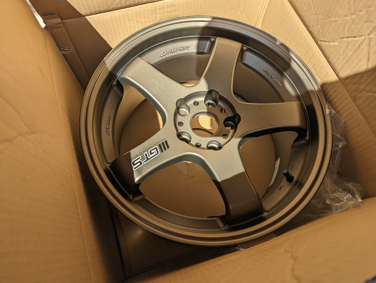 Work Emotion GT5 Bronze | 5x114.3 | 18x9 +38 | Pair - Test Fitted Only