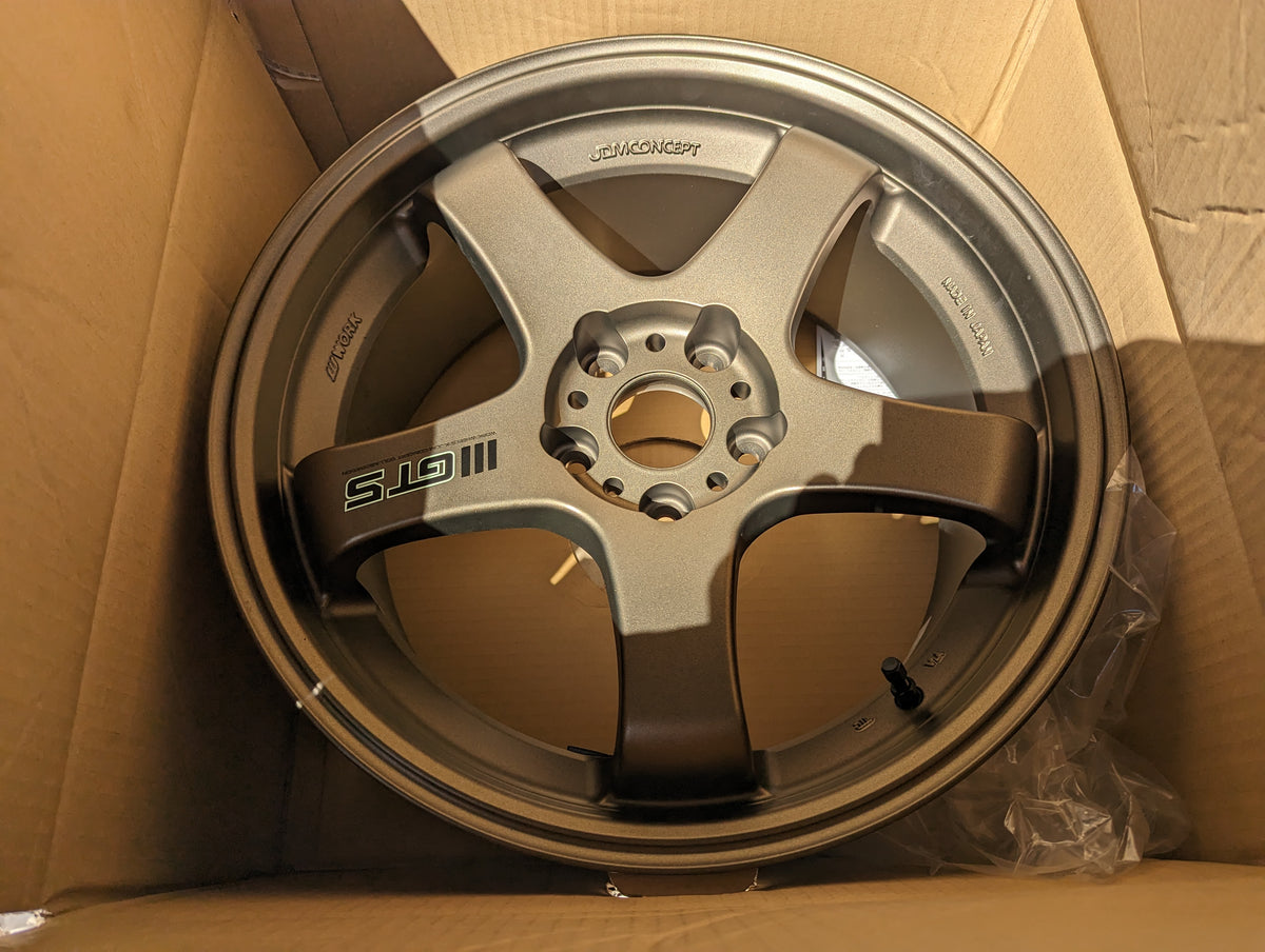 Work Emotion GT5 Bronze | 5x114.3 | 18x9 +38 | Pair - Test Fitted Only