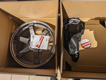 Rays Volk Racing TE37SL Pressed Graphite | 5x114.3 | 18x10 +20 | New | Discontinued
