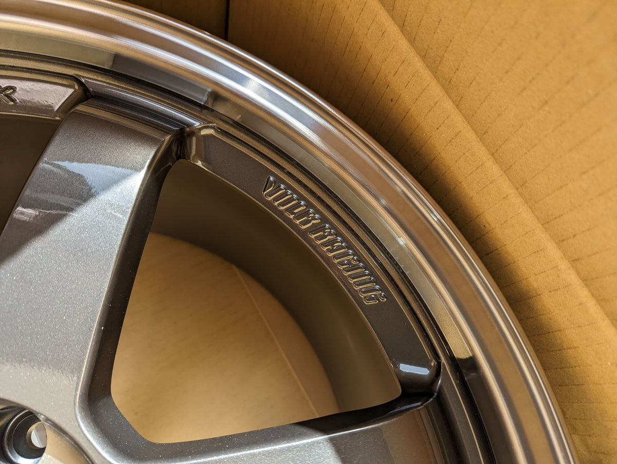 Rays Volk Racing TE37SL Pressed Graphite | 5x114.3 | 18x10 +20 | New | Discontinued