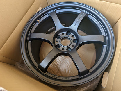 Rays Gram Lights 57 DR Gun Blue II | 5x100 | 17x9 +38 | New