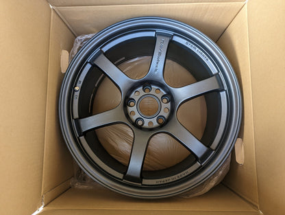 Rays Gram Lights 57 DR Gun Blue II | 5x100 | 17x9 +38 | New