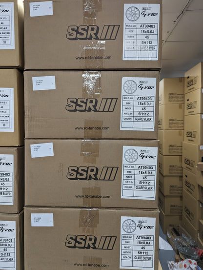 SSR GTV02 | 5x112 | 18x8 +45 | Discontinued