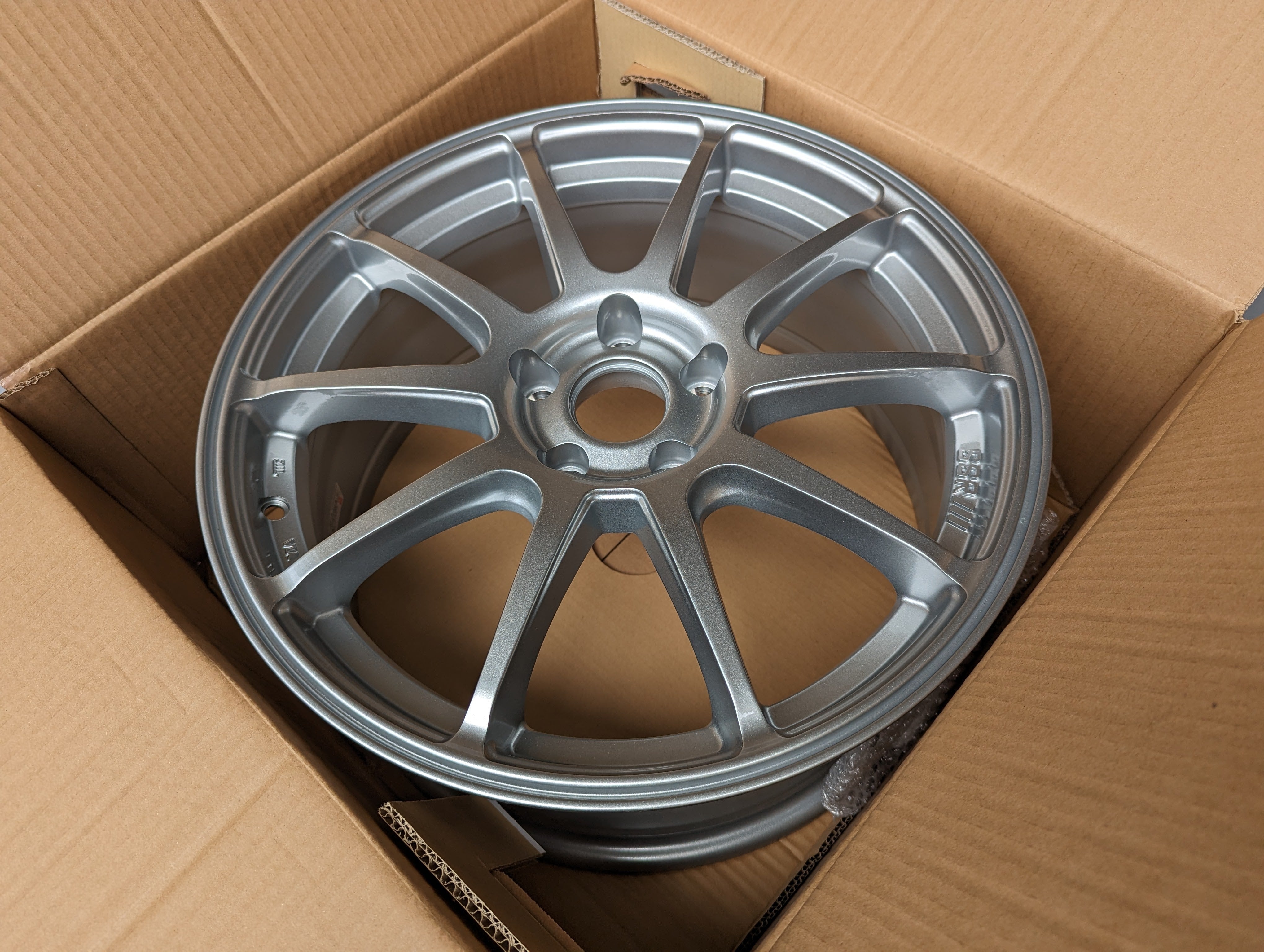 SSR GTV02 Wheels with Genuine SSR Center Caps - 5x112 - 18x8 +45