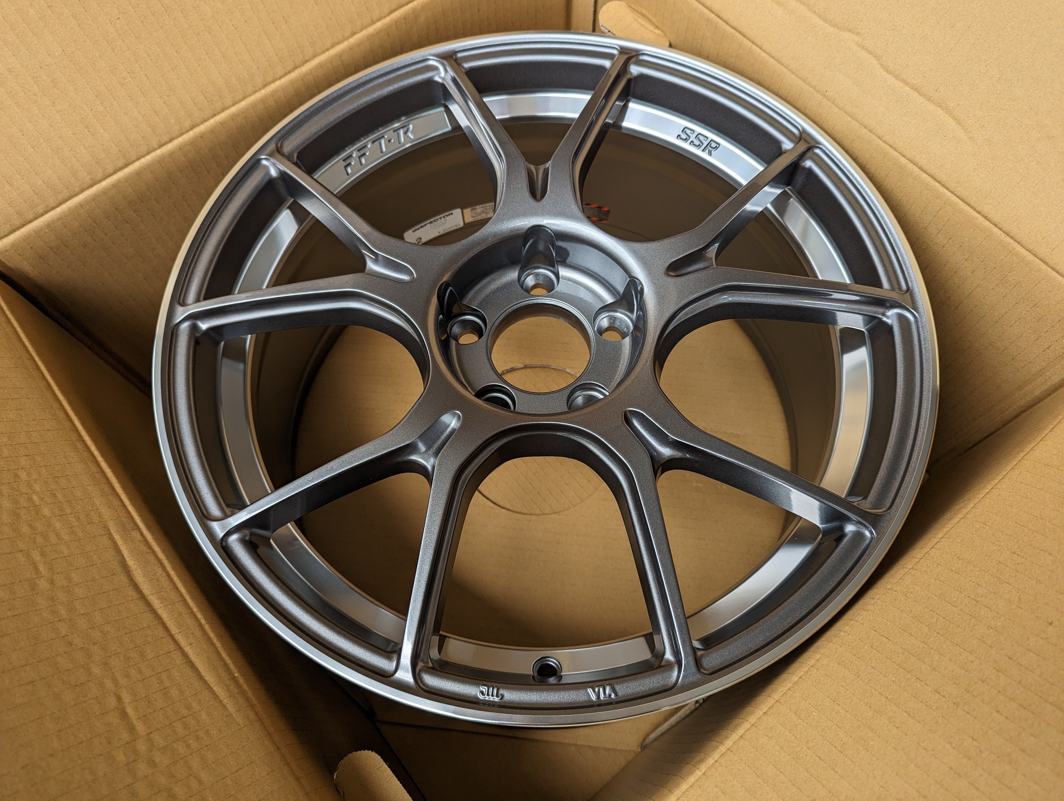 SSR GTX02 Wheels with Stickers