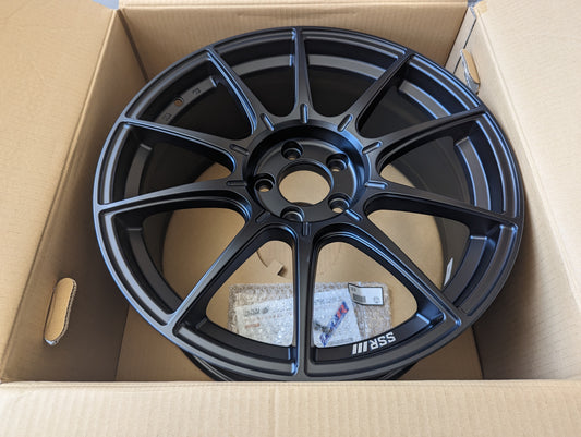 SSR GTX01 Flat Black | 5x112 | 19x8.5 +45 | New