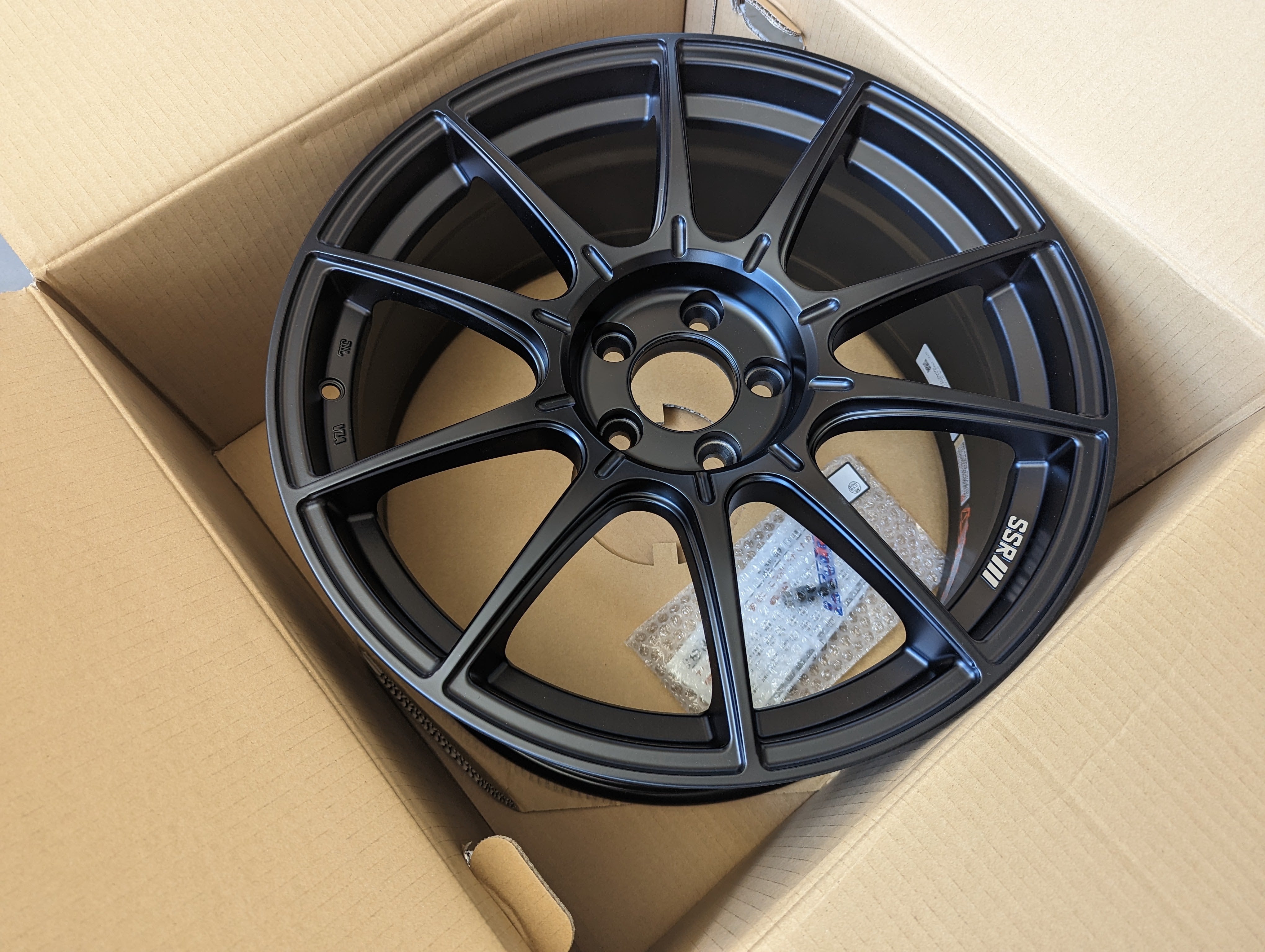 SSR GTX01 (Flat Black) - 5x112 - 19x8.5 +45