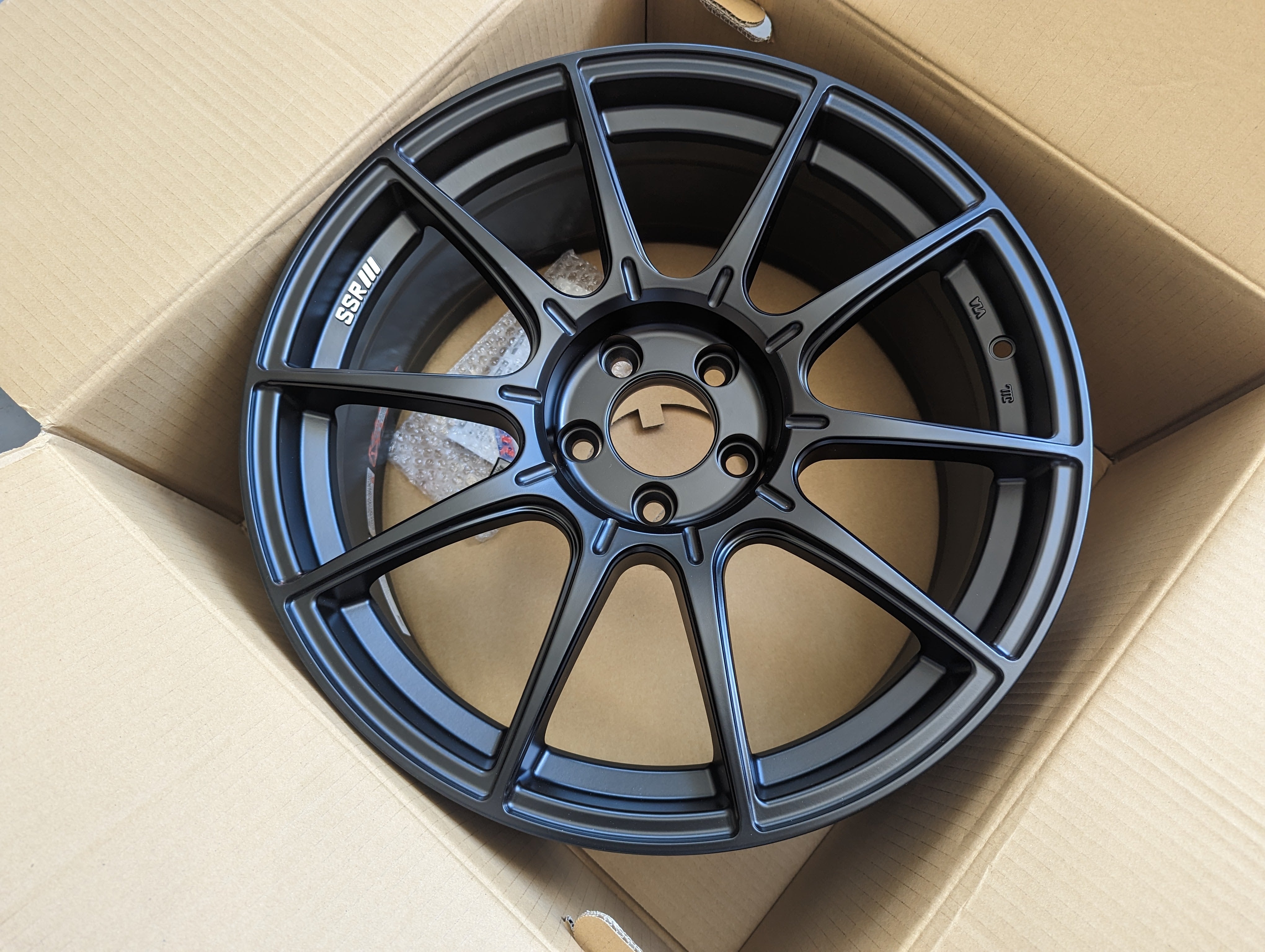 SSR GTX01 (Flat Black) - 5x112 - 19x8.5 +45