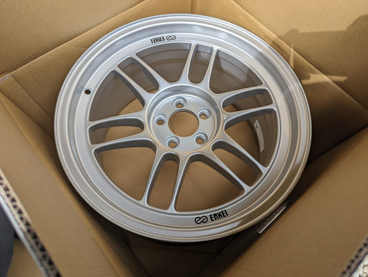 Enkei RPF1 Silver wheel - representative HausofWheels image