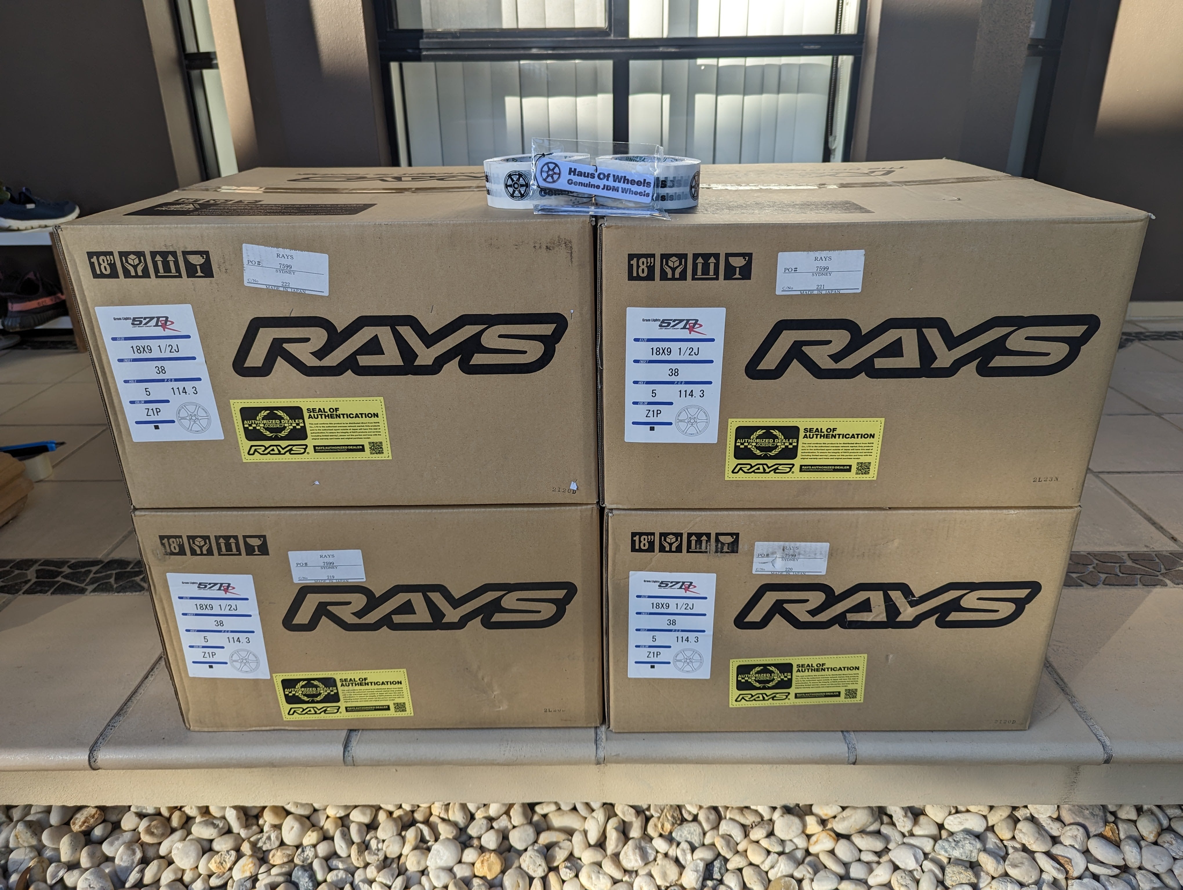 Rays Gram Lights 57 DR (Bronze) - 5x114.3 - 18x9.5 +38
