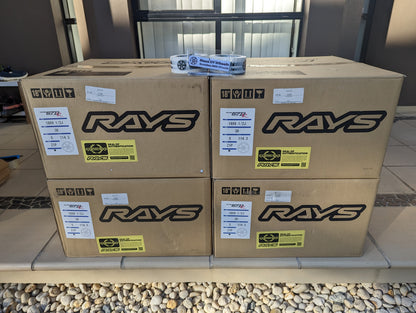Rays Gram Lights 57 DR Bronze | 5x114.3 | 18x9.5 +38 | New