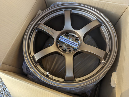 Rays Gram Lights 57 DR Bronze | 5x114.3 | 18x9.5 +38 | New