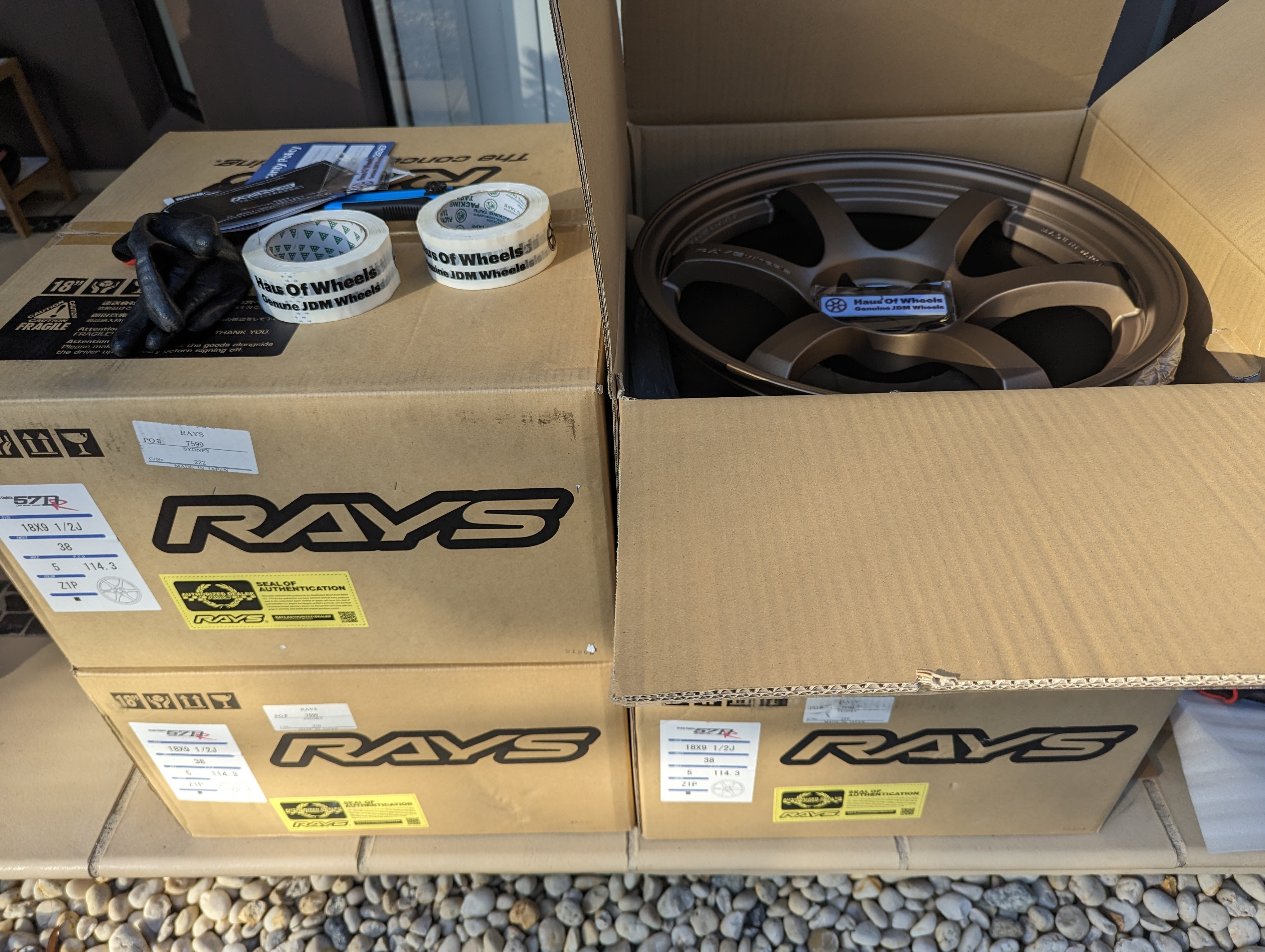 Rays Gram Lights 57 DR (Bronze) - 5x114.3 - 18x9.5 +38