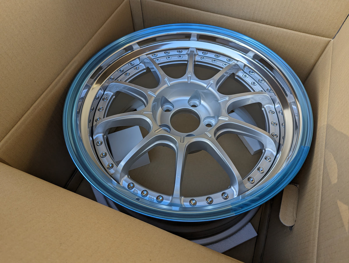 SSR Professor SP5 High Bright Silver wheel - representative HausofWheels image