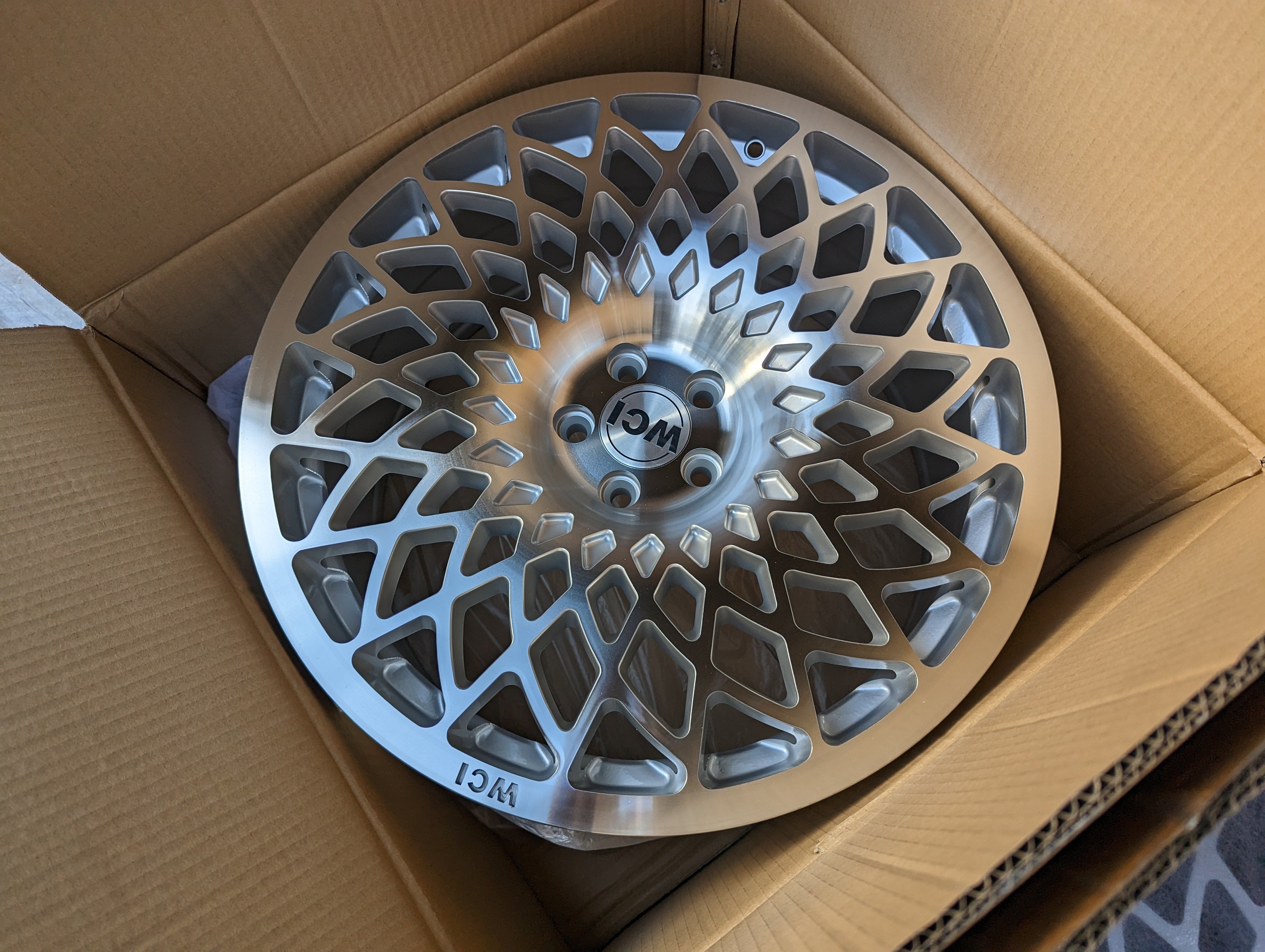 WCI MT10 ( Silver ) Mesh Wheels - 5x100 - 19x8.5 +35