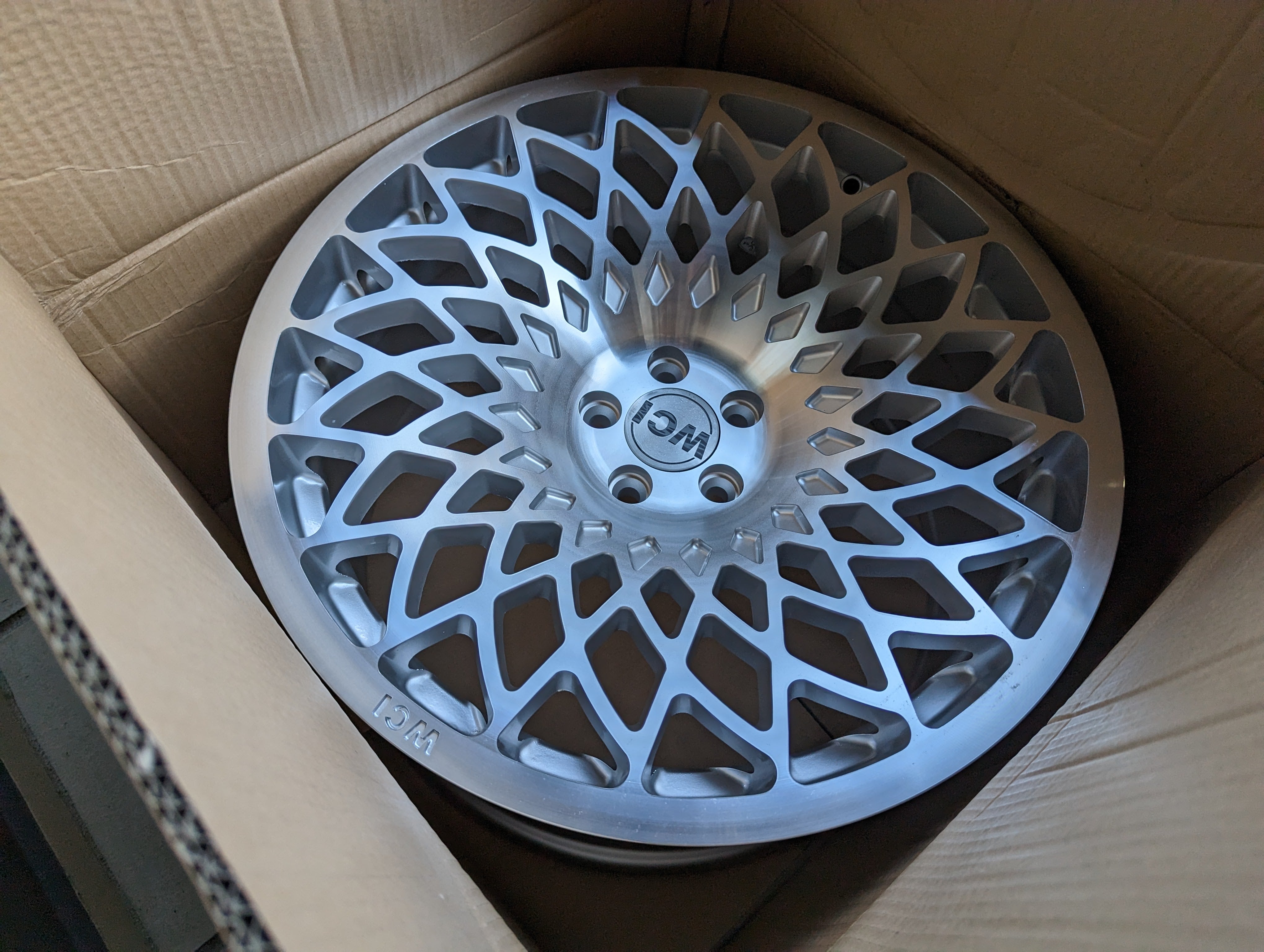 WCI MT10 (Silver) Mesh Wheels - 5x100 - 19x9.5 +35