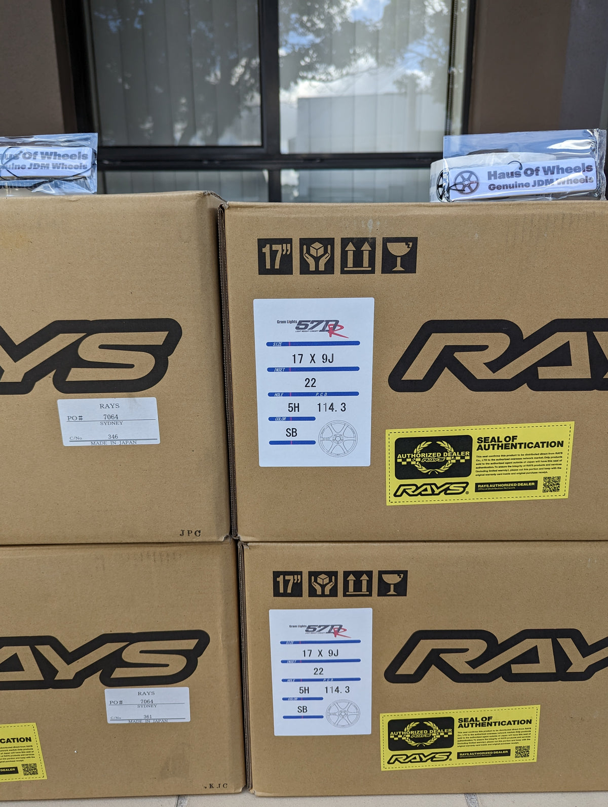 RAYS Gram Lights 57 DR Semi Gloss Black | 5x114.3 | 17x9 +22 – product photo 4