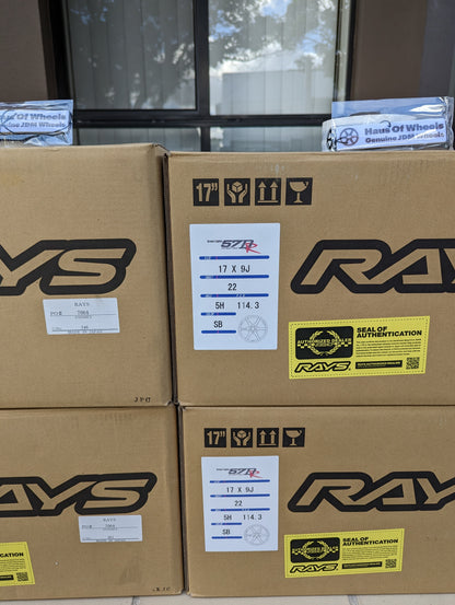 RAYS Gram Lights 57 DR Semi Gloss Black | 5x114.3 | 17x9 +22 – product photo 4