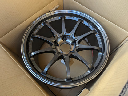 RAYS Volk Racing CE28SL Pressed Graphite | 5x114.3 | 18x9.5 +22 | New