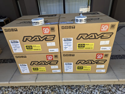 Brand New RAYS Volk Racing CE28 Club Racer II Black Edition (Diamond Dark Gunmetal) - 5x114.3 - 18x9.5 +22 - 18x10.5 +15