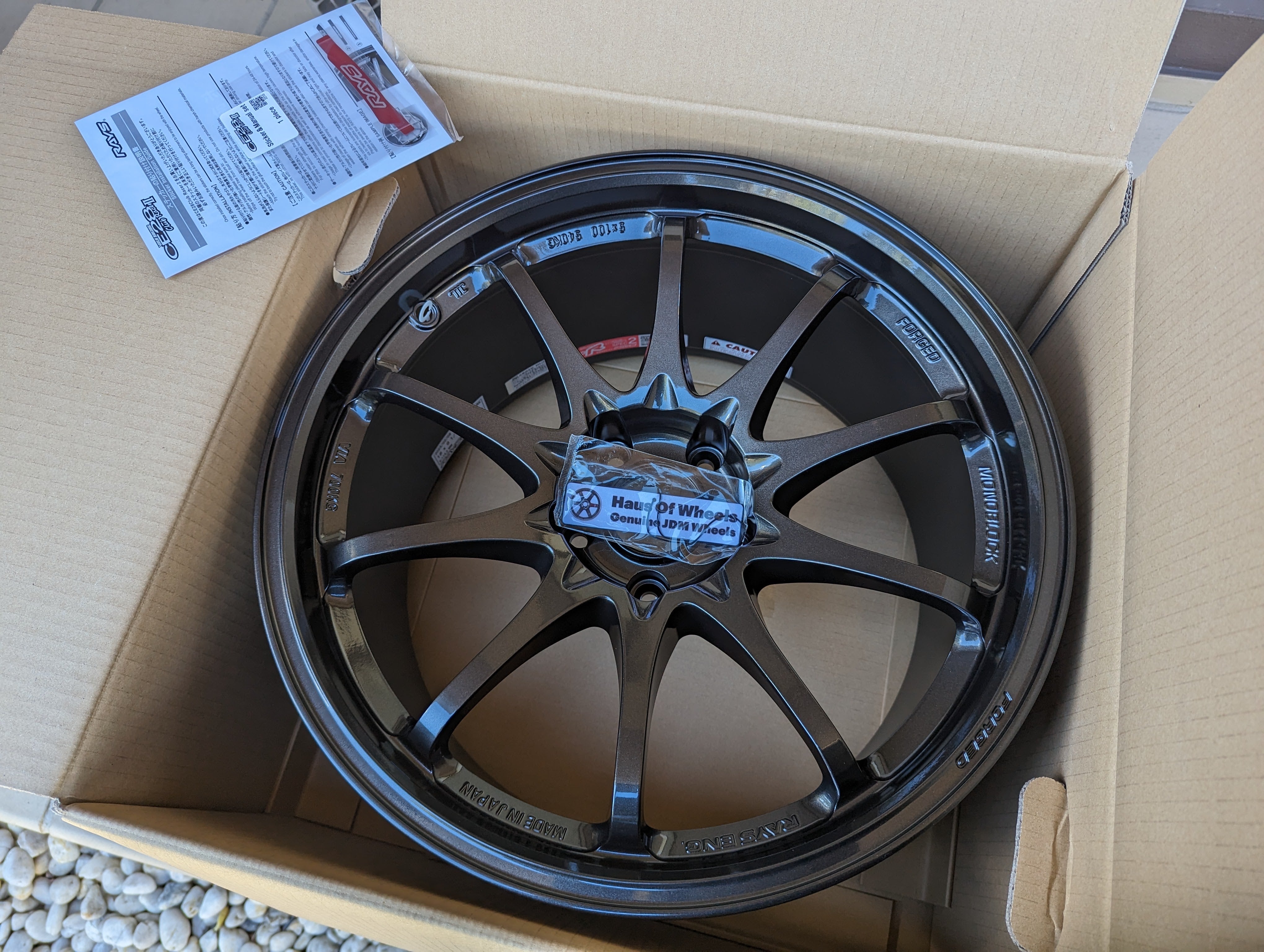 Rays Engineering Volk Racing CE28 Club Racer II Black Edition (Diamond Dark Gunmetal) - 18x9.5 +22