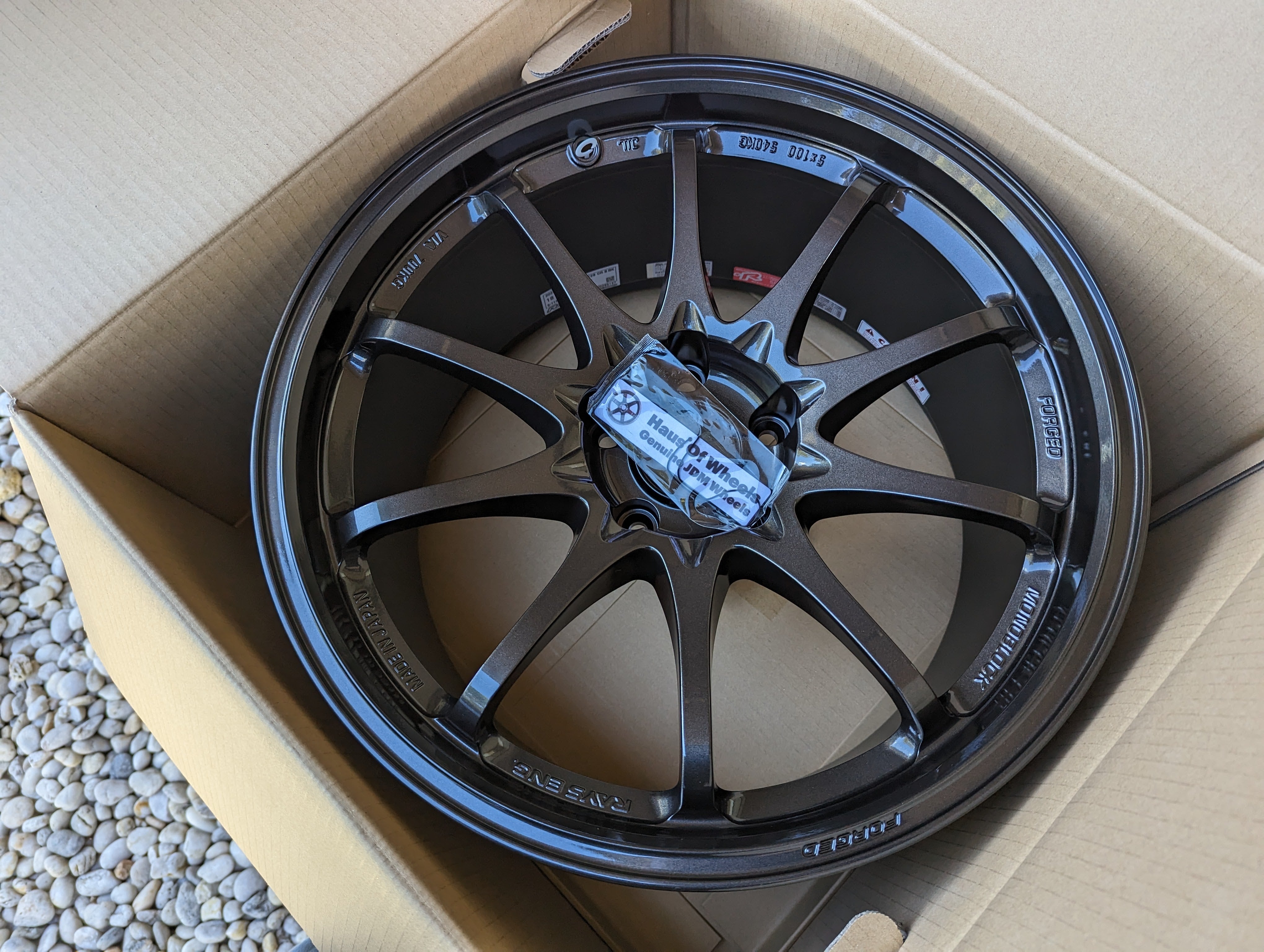 Rays Engineering Volk Racing CE28 Club Racer II Black Edition (Diamond Dark Gunmetal) - 18x9.5 +22