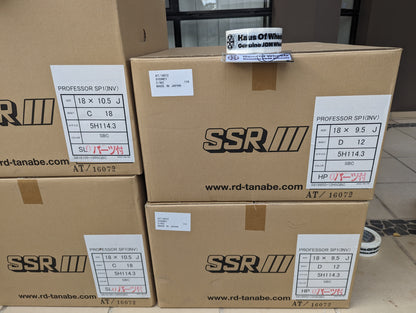 SSR SP1 SBC Chrome | 5x114.3 | F: 18x9.5 +12 / R: 18x10.5 +18 | New | 3 Piece – product photo 4