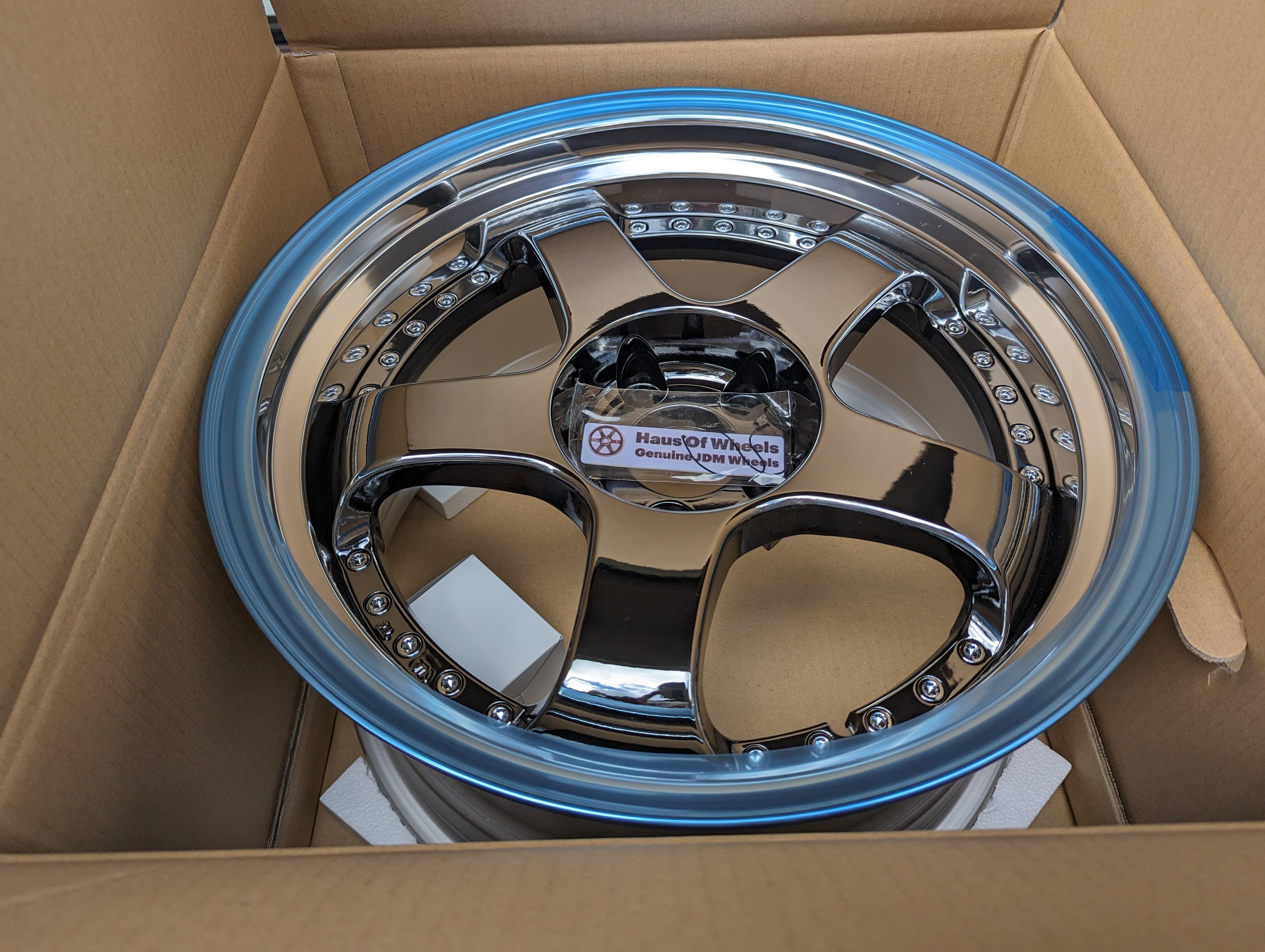 SSR SP1 (SBC - Chrome) - 3 Piece Wheels