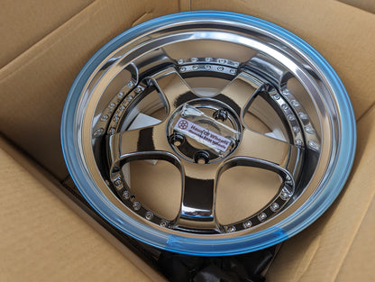 SSR SP1 SBC Chrome | 5x114.3 | F: 18x9.5 +12 / R: 18x10.5 +18 | New | 3 Piece – product photo 7